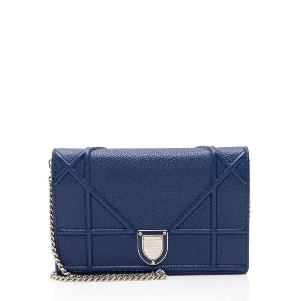 Dior Calfskin Diorama Wallet on Chain